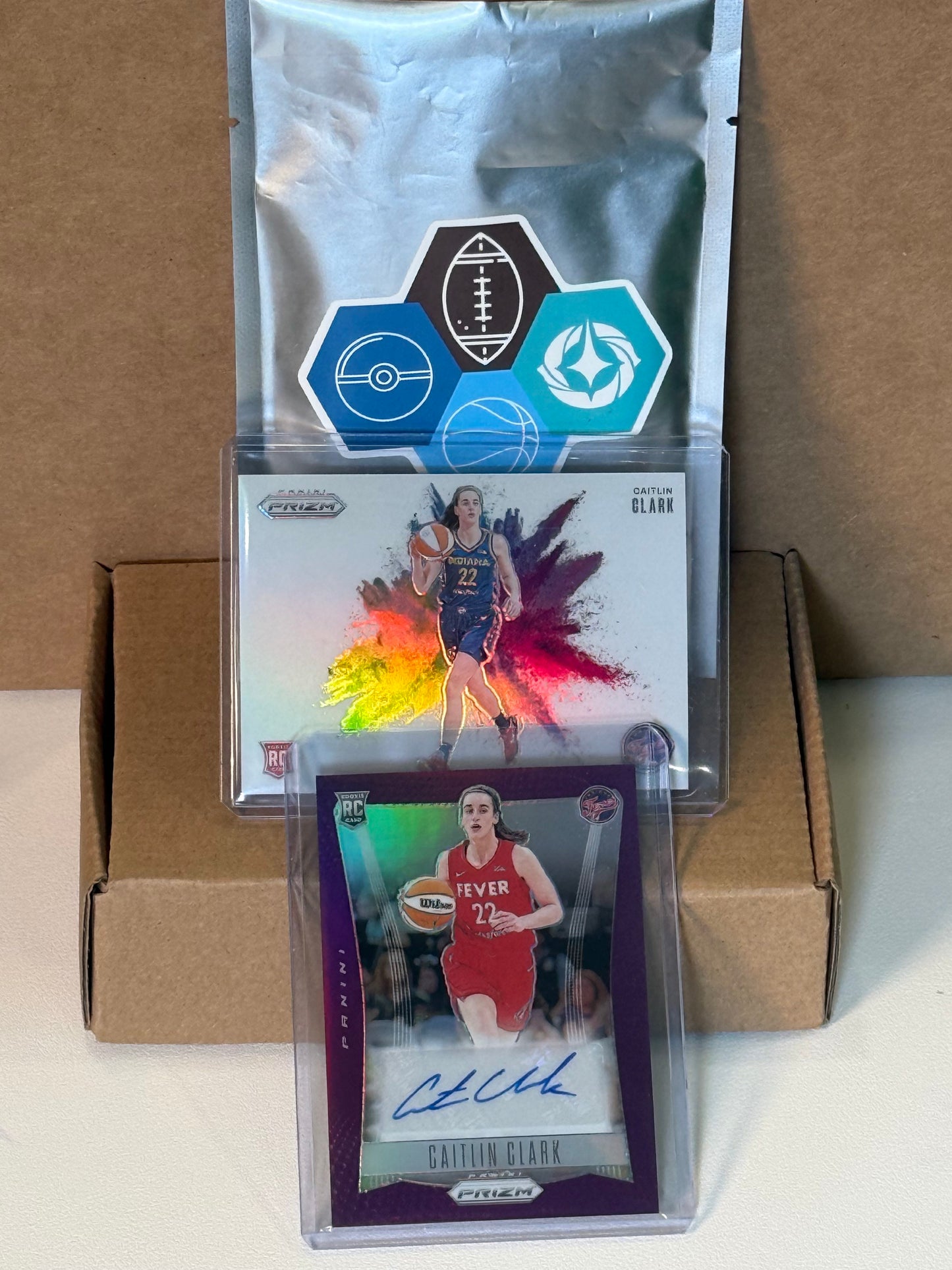 2024 WNBA Prizm Hobby Box Repack - Caitlin Clark Hits