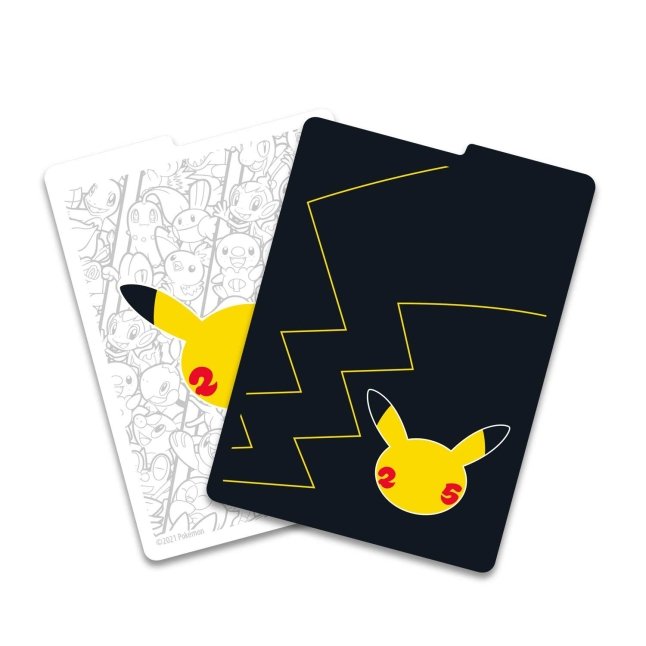 Picture of dividers in Pokemon Celebrations Pokemon Center Elite Trainer Box