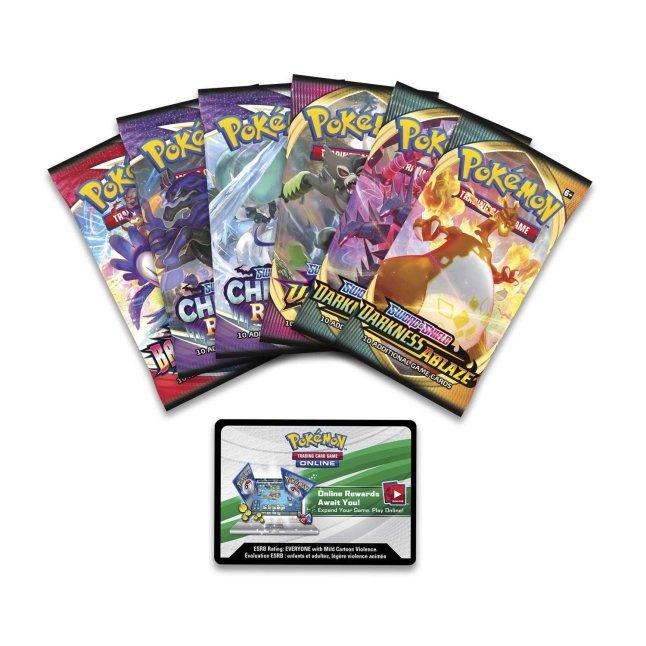 Picture of tcg packs in Pokemon Celebrations Pokemon Center Elite Trainer Box