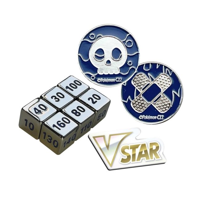 Picture of dice in Pokemon GO Pokemon Center Elite Trainer Box