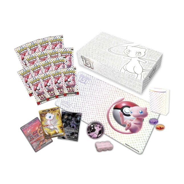 Picture of contents in Pokemon Scarlet & Violet 151 Ultra Premium Collection