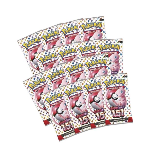 Picture of expansion packs in Pokemon Scarlet & Violet 151 Ultra Premium Collection