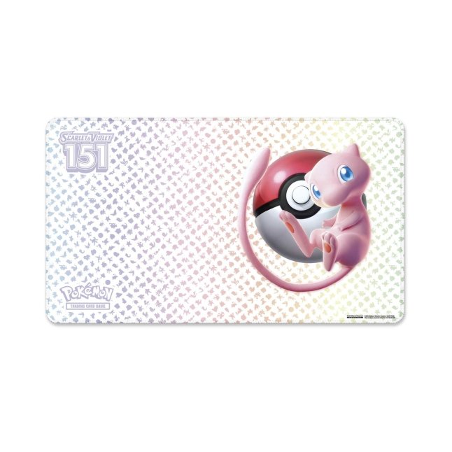 Picture of playmat flat in Pokemon Scarlet & Violet 151 Ultra Premium Collection
