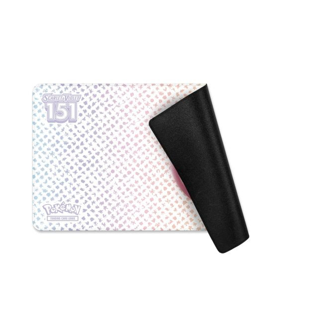 Picture of playmat folded in Pokemon Scarlet & Violet 151 Ultra Premium Collection