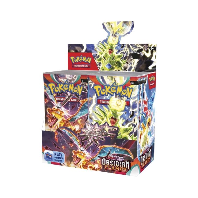 Picture of Pokemon Scarlet & Violet Obsidian Flames Booster Box