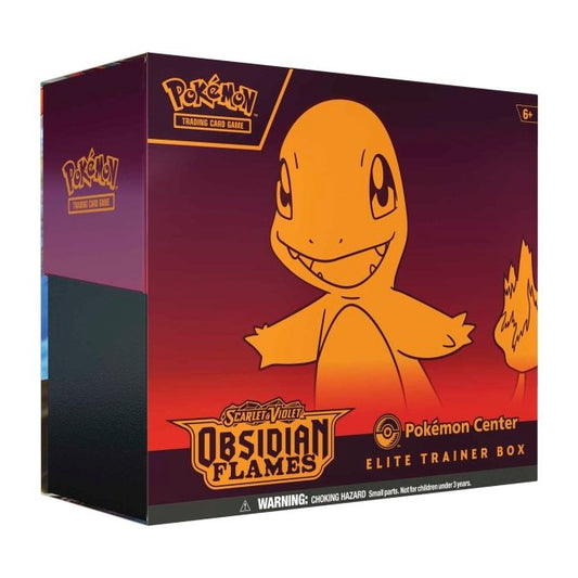 Picture of Pokemon Scarlet & Violet Obsidian Flames Pokemon Center Elite Trainer Box
