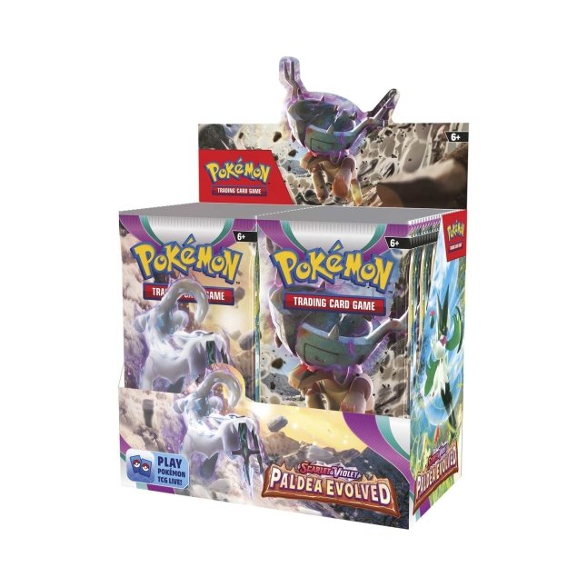 Picture of Pokemon Scarlet & Violet Paldea Evolved Booster Box