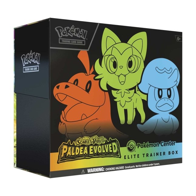 Picture of Pokemon Scarlet & Violet Paldea Evolved Pokemon Center Elite Trainer Box
