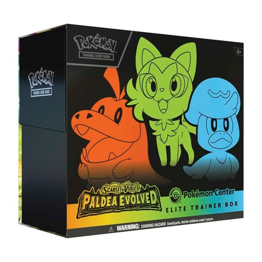 Picture of Pokemon Scarlet & Violet Paldea Evolved Pokemon Center Elite Trainer Box