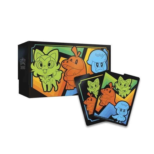 Picture of storage box and dividers in Pokemon Scarlet & Violet Paldea Evolved Pokemon Center Elite Trainer Box