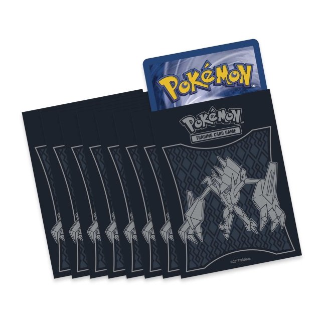 Picture of card sleeves in Pokemon Sun & Moon Burning Shadows Elite Trainer Box