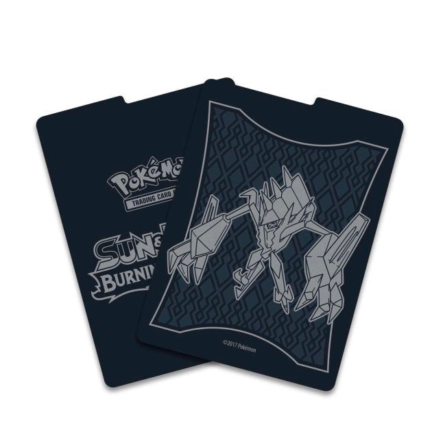 Picture of dividers in Pokemon Sun & Moon Burning Shadows Elite Trainer Box