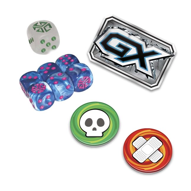 Picture of dice in Pokemon Sun & Moon Cosmic Eclipse Elite Trainer Box