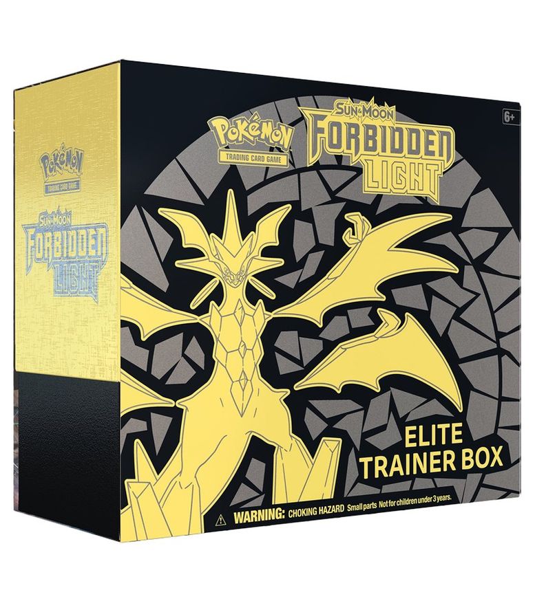 Picture of Pokemon Sun & Moon Forbidden Light Elite Trainer Box