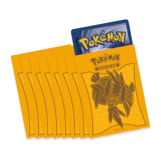 Picture of card sleeves in Pokemon Sun & Moon Guardians Rising Elite Trainer Box