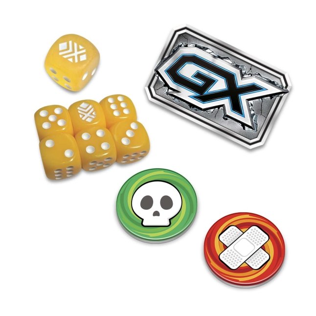 Picture of dice in Pokemon Sun & Moon Guardians Rising Elite Trainer Box