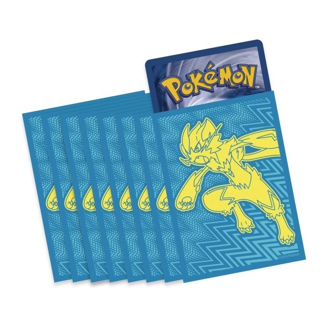 Picture of card sleeves in Pokemon Sun & Moon Lost Thunder Elite Trainer Box