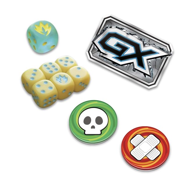 Picture of dice in Pokemon Sun & Moon Lost Thunder Elite Trainer Box