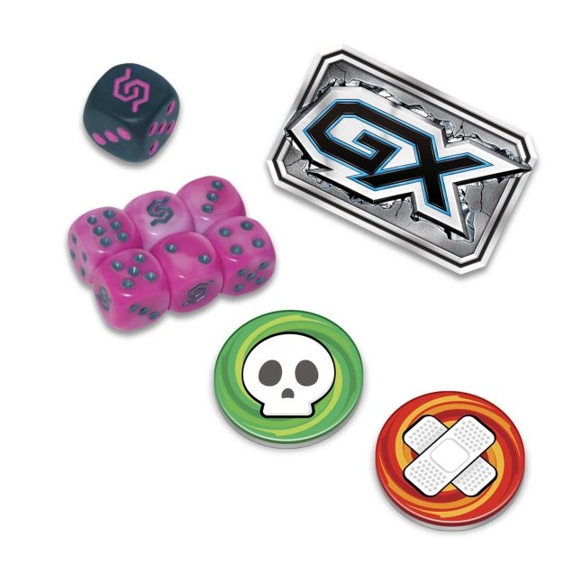 Picture of dice in Pokemon Sun & Moon Unified Minds Elite Trainer Box