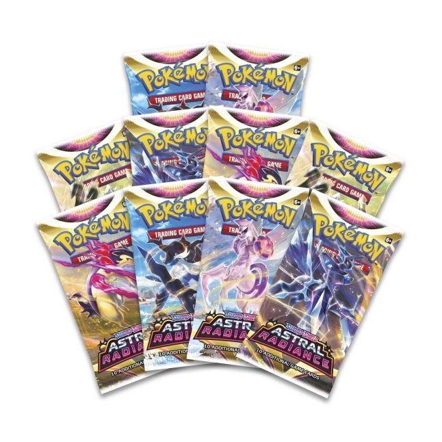 Picture of expansion packs in Pokemon Sword & Shield Astral Radiance Pokemon Center Elite Trainer Box
