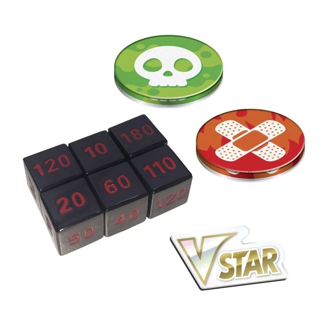 Picture of dice in Pokemon Sword & Shield Astral Radiance Pokemon Center Elite Trainer Box