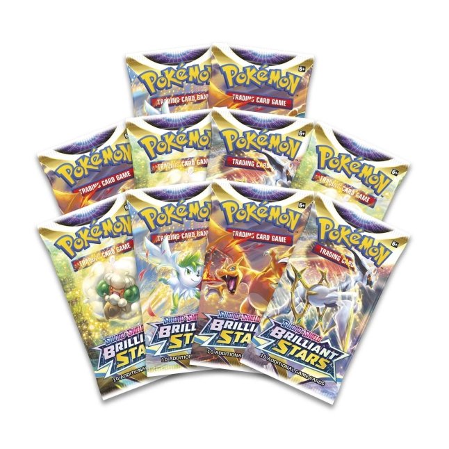Picture of expansion packs in Pokemon Sword & Shield Brilliant Stars Pokemon Center Elite Trainer Box