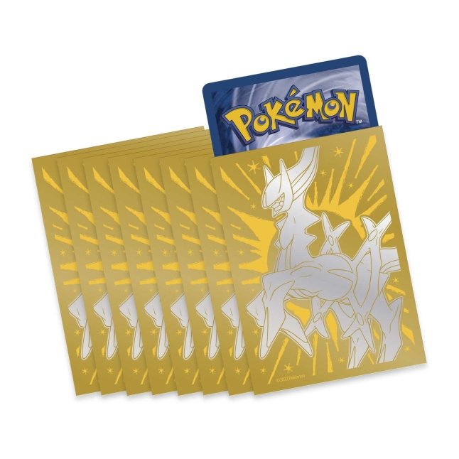 Picture of card sleeves in Pokemon Sword & Shield Brilliant Stars Pokemon Center Elite Trainer Box