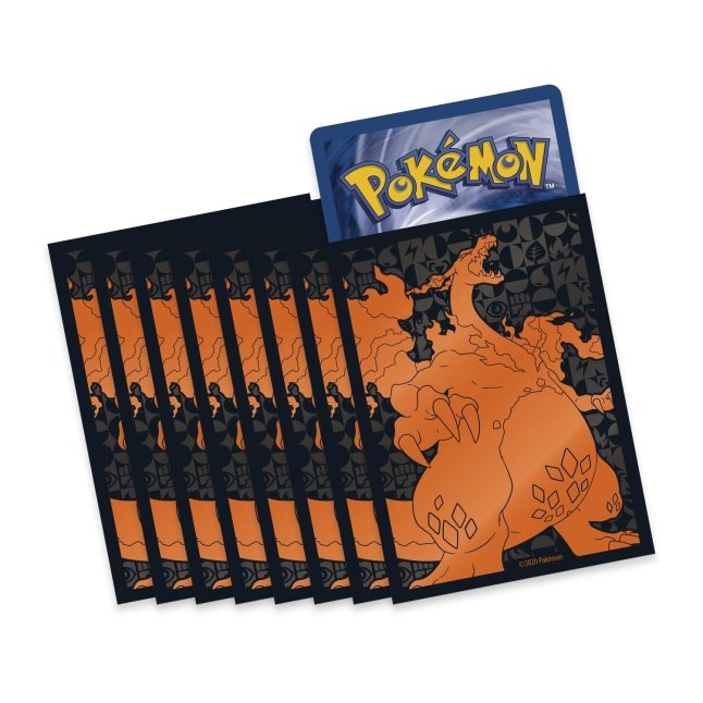 Picture of card sleeves in Pokemon Sword & Shield Champion's Path Elite Trainer Box