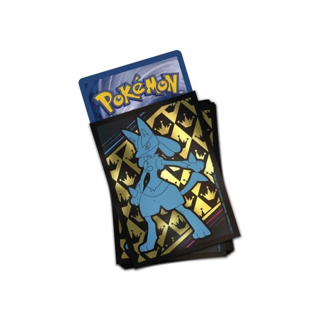 Picture of card sleeves in Pokemon Sword & Shield Crown Zenith Pokemon Center Elite Trainer Box