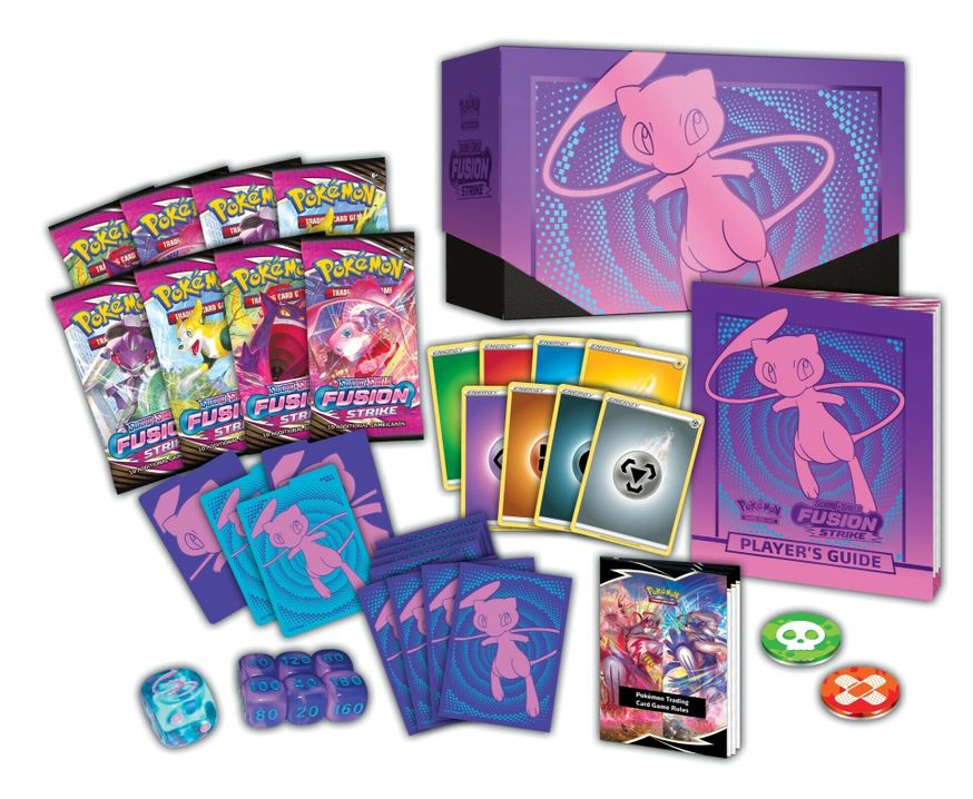 Picture of contents in Pokemon Sword & Shield Fusion Strike Elite Trainer Box