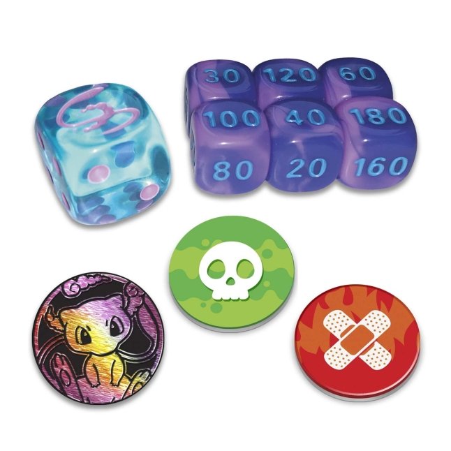 Picture of dice in Pokemon Sword & Shield Fusion Strike Pokemon Center Elite Trainer Box