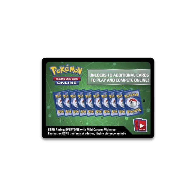 Picture of code card in Pokemon Sword & Shield Fusion Strike Pokemon Center Elite Trainer Box