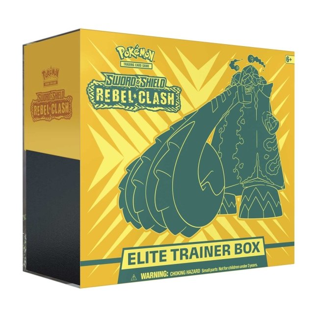 Picture of Pokemon Sword & Shield Rebel Clash Elite Trainer Box