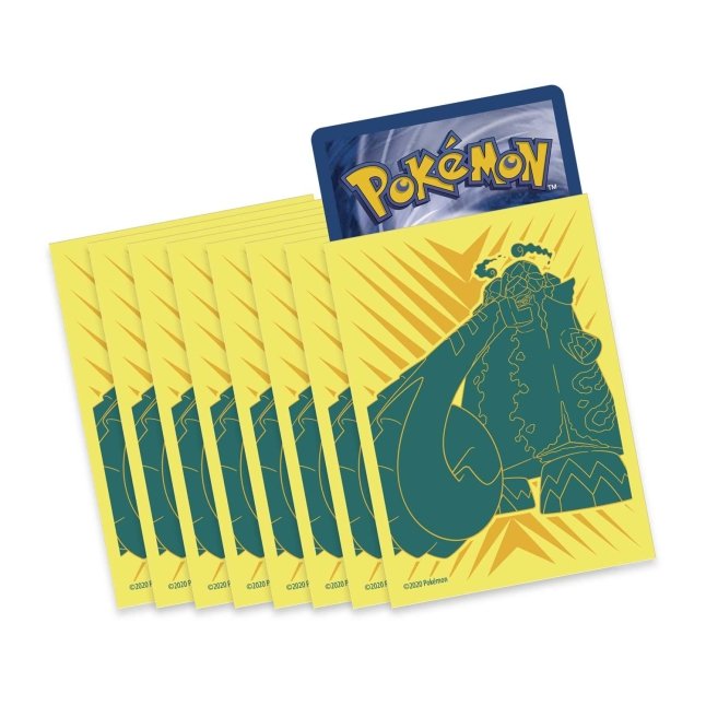 Picture of card sleeves in Pokemon Sword & Shield Rebel Clash Elite Trainer Box