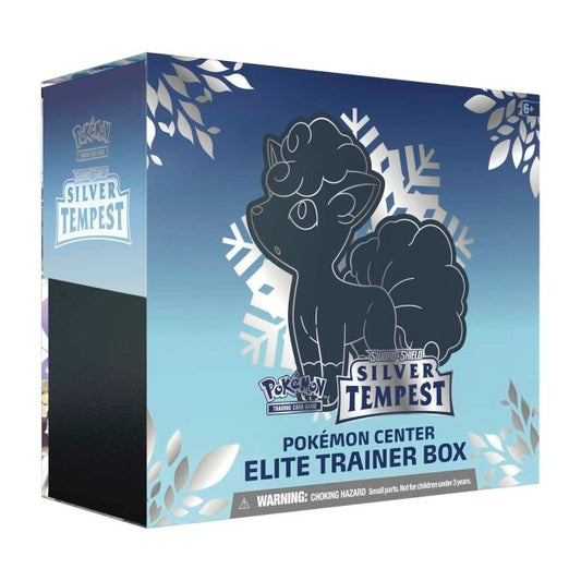 Picture of Pokemon Sword & Shield Silver Tempest Pokemon Center Elite Trainer Box