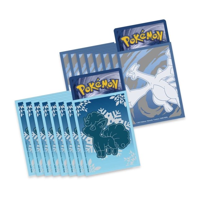Picture of card sleeves in Pokemon Sword & Shield Silver Tempest Pokemon Center Elite Trainer Box