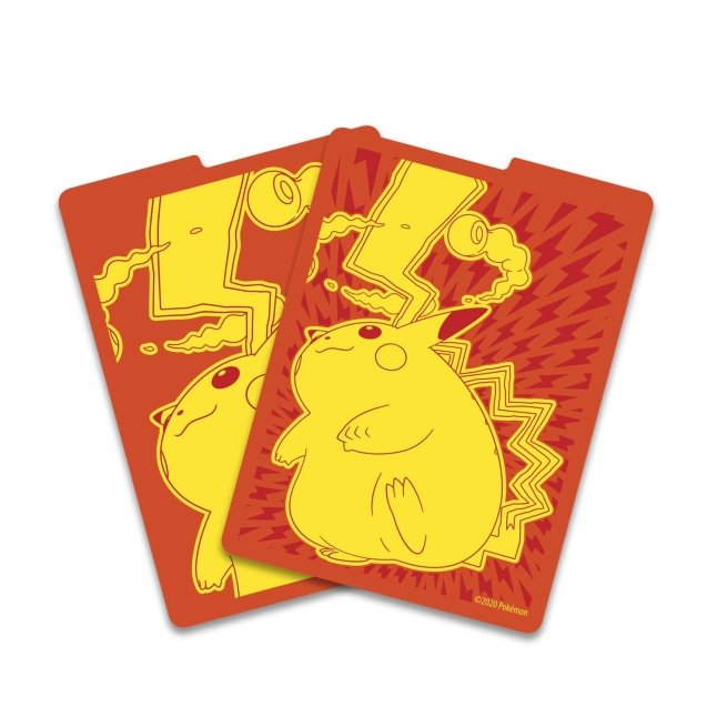 Picture of dividers in Pokemon Sword & Shield Vivid Voltage Elite Trainer Box