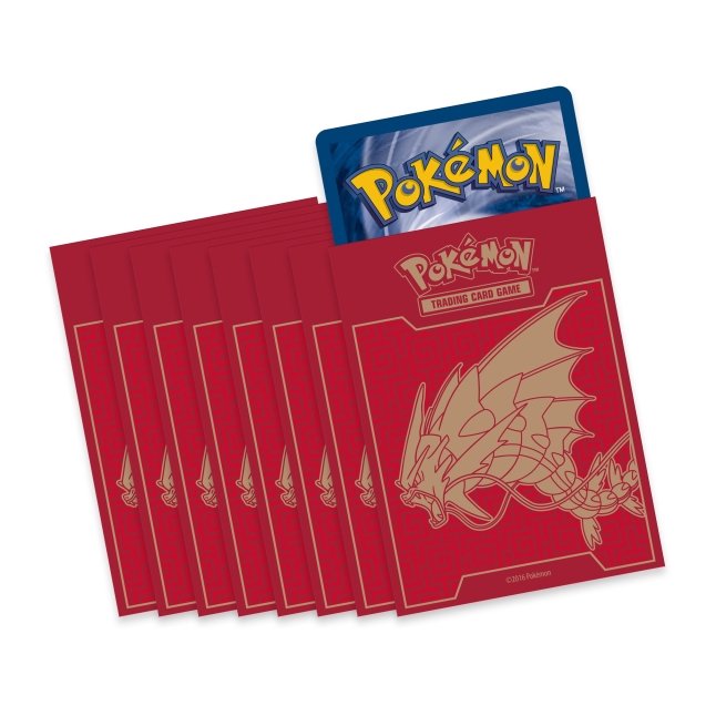 Picture of card sleeves in Pokemon XY Breakpoint Elite Trainer Box