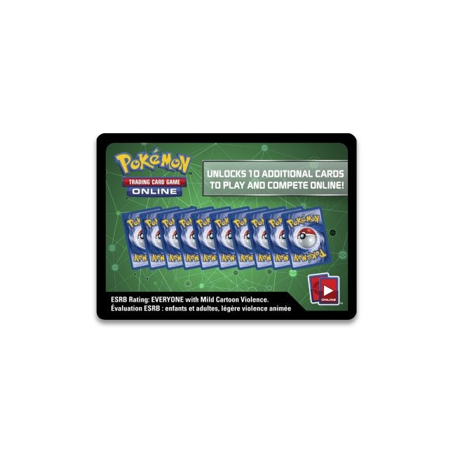 Picture of code card in Pokemon XY Breakpoint Elite Trainer Box