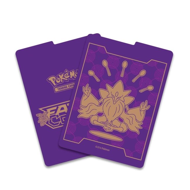 Picture of dividers in Pokemon XY Fates Collide Elite Trainer Box