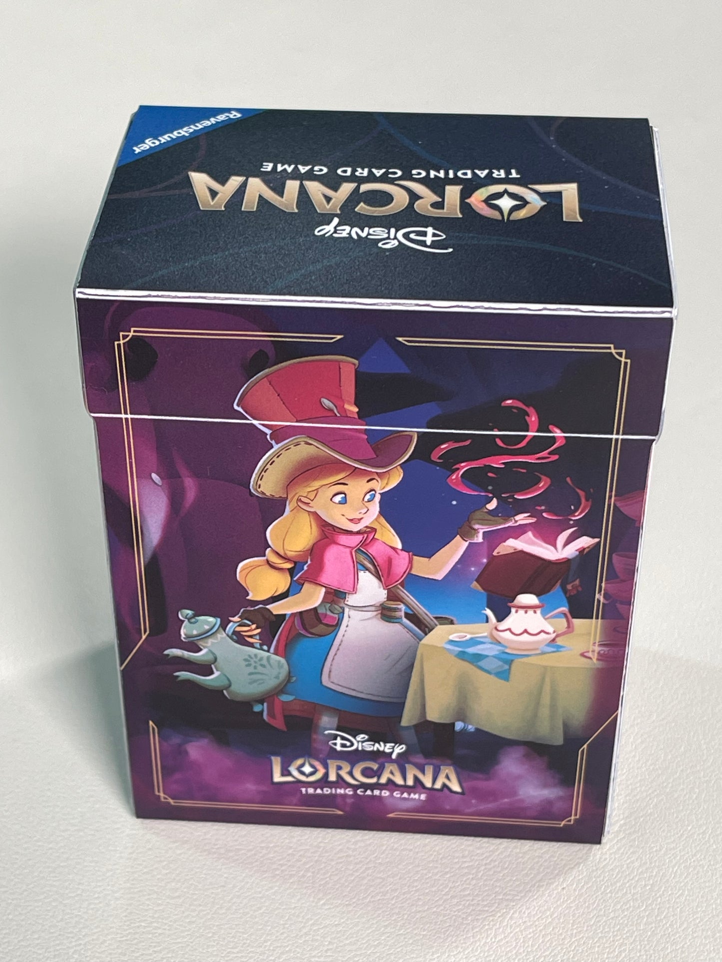 Disney Lorcana Deck Box - Alice Tea Chemist League Promo