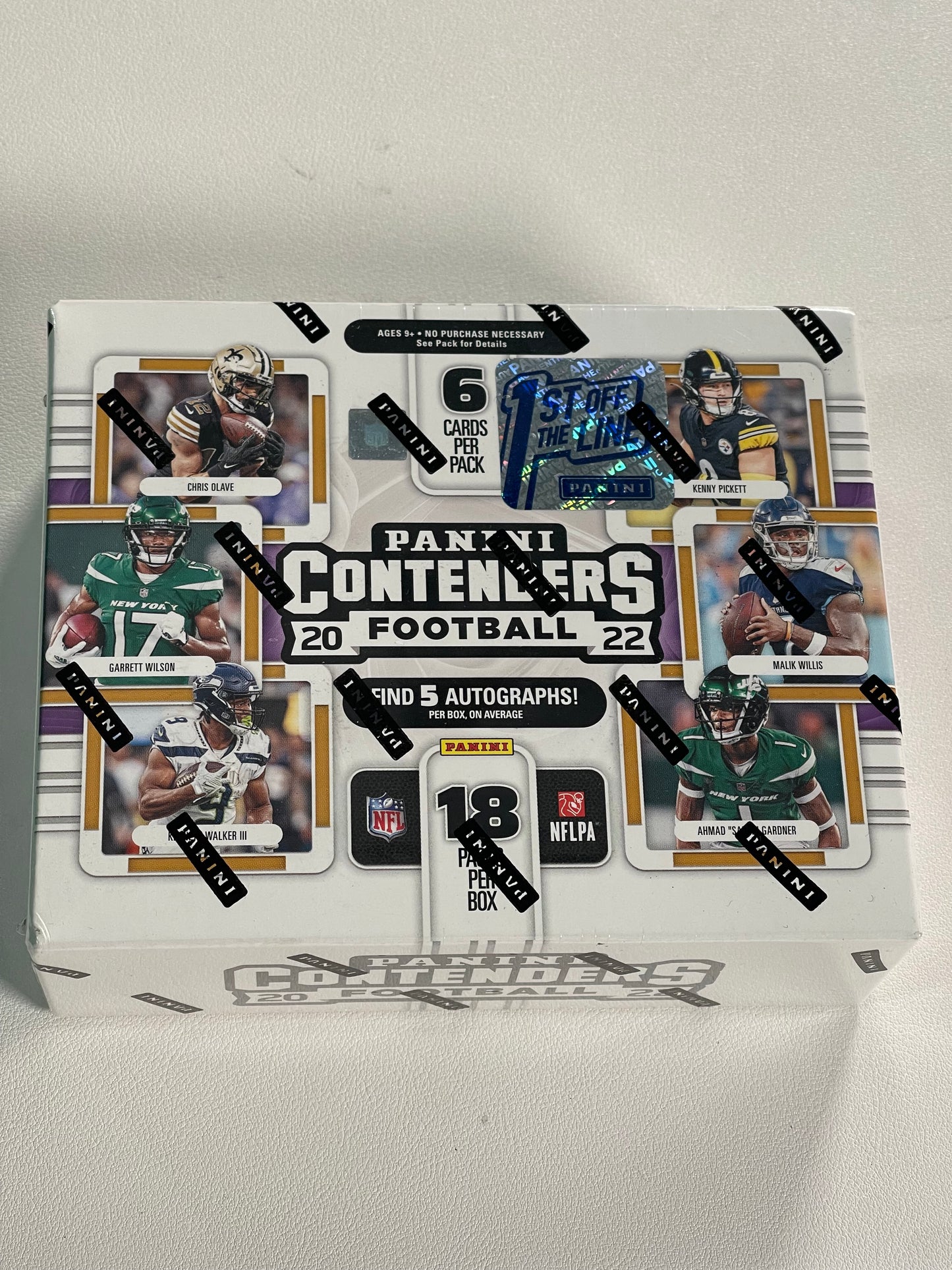 2022 Panini Contenders 1st Off The Line (FOTL) Football Hobby Box