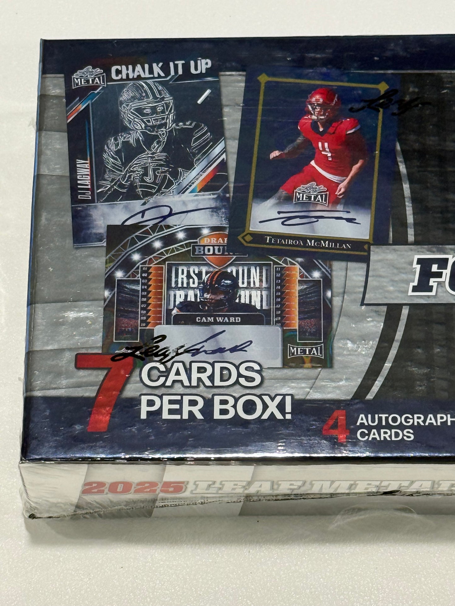 2025 Leaf Metal Football Hobby Box