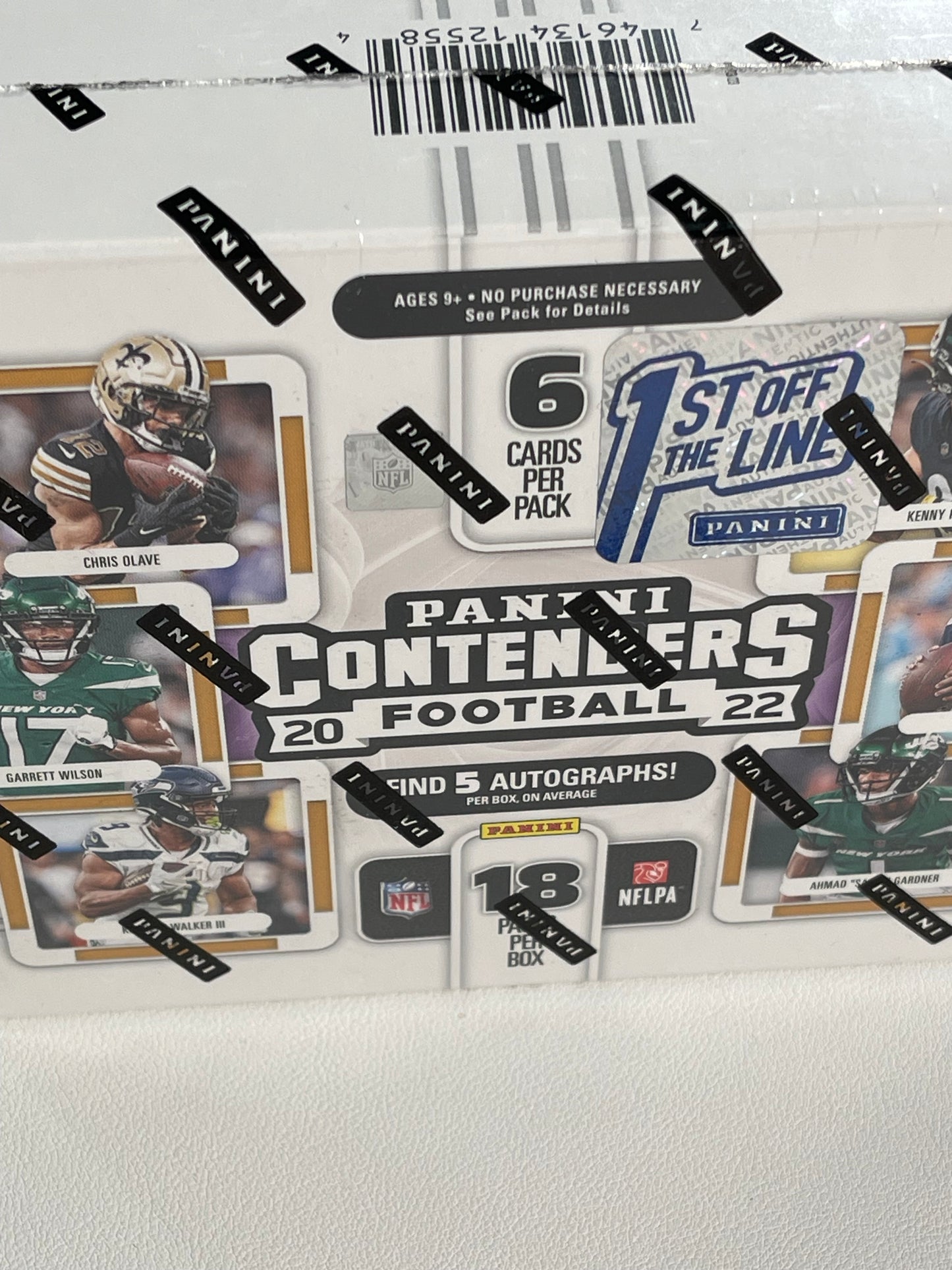 2022 Panini Contenders 1st Off The Line (FOTL) Football Hobby Box