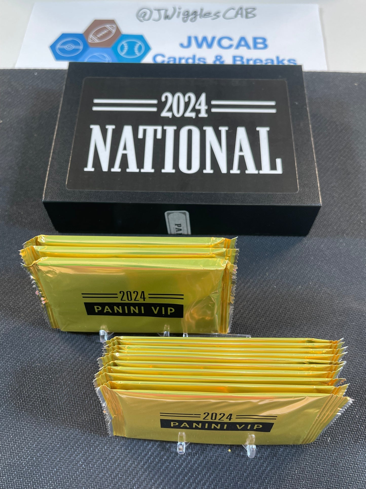 2024 Panini National VIP Gold 22-Pack Break Spot with 1/1 Black Box Bonus