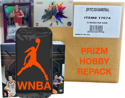 2024 WNBA Prizm Hobby Box Case Repack - Caitlin Clark Hit Guaranteed