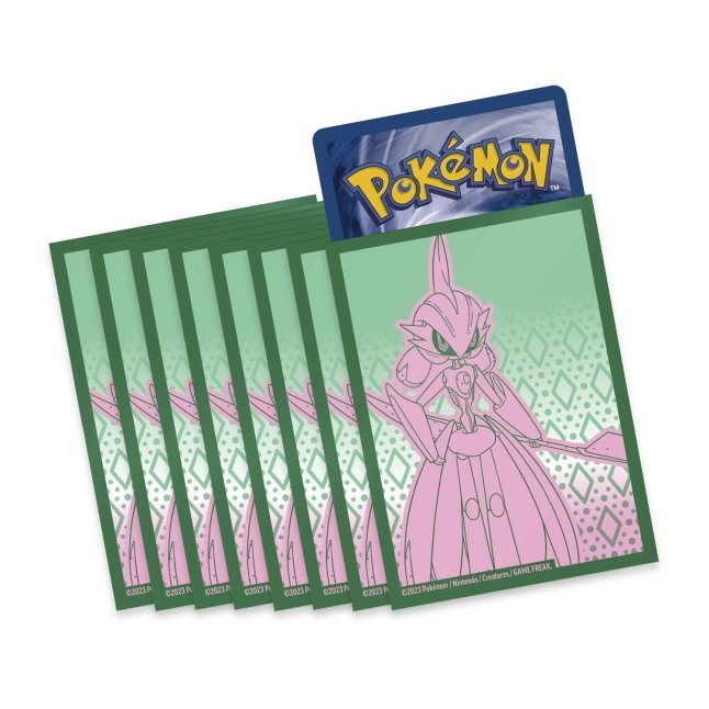 Picture of card sleeves in Pokemon Scarlet & Violet Paradox Rift Pokemon Center Elite Trainer Box [Iron Valiant]