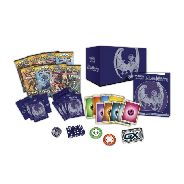 Picture of contents in Pokemon Sun & Moon Elite Trainer Box [Lunala]
