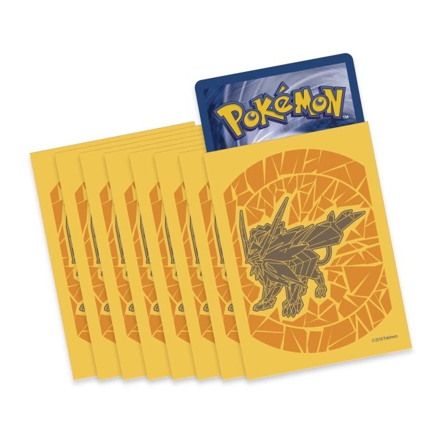 Picture of card sleeves in Pokemon Sun & Moon Ultra Prism Elite Trainer Box [Dusk Mane Necrozma]