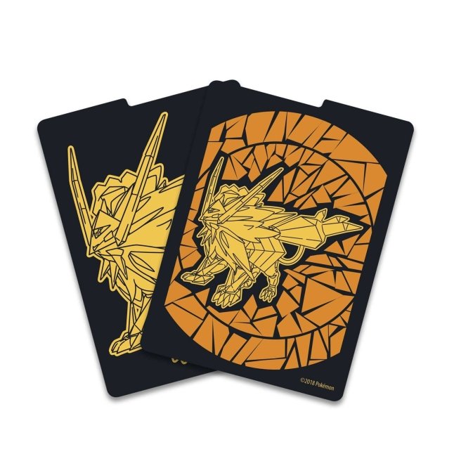 Picture of dividers in Pokemon Sun & Moon Ultra Prism Elite Trainer Box [Dusk Mane Necrozma]